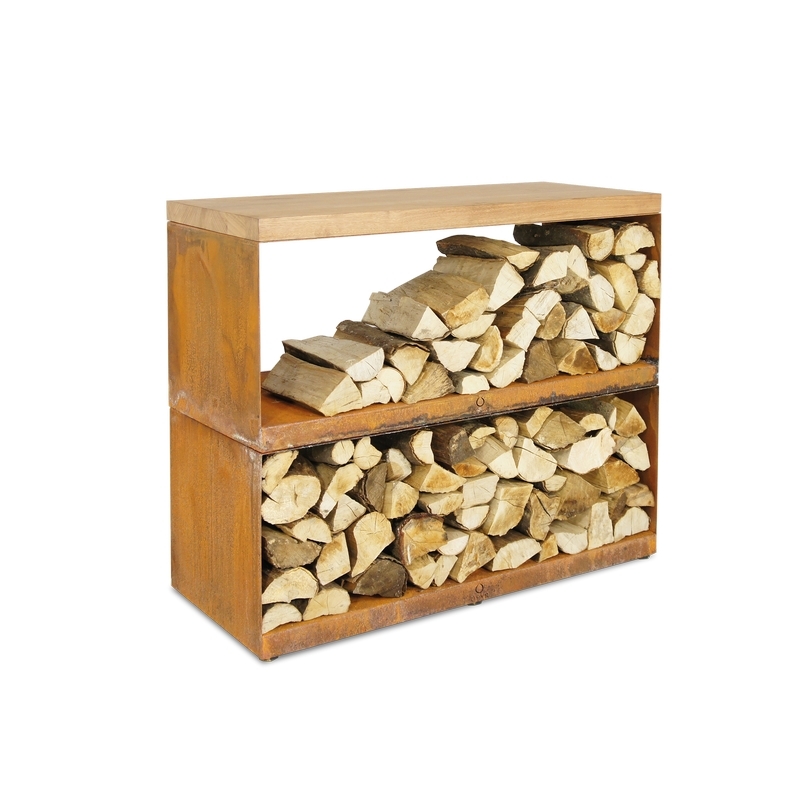 OFYR Wood Storage Corten Dressoir