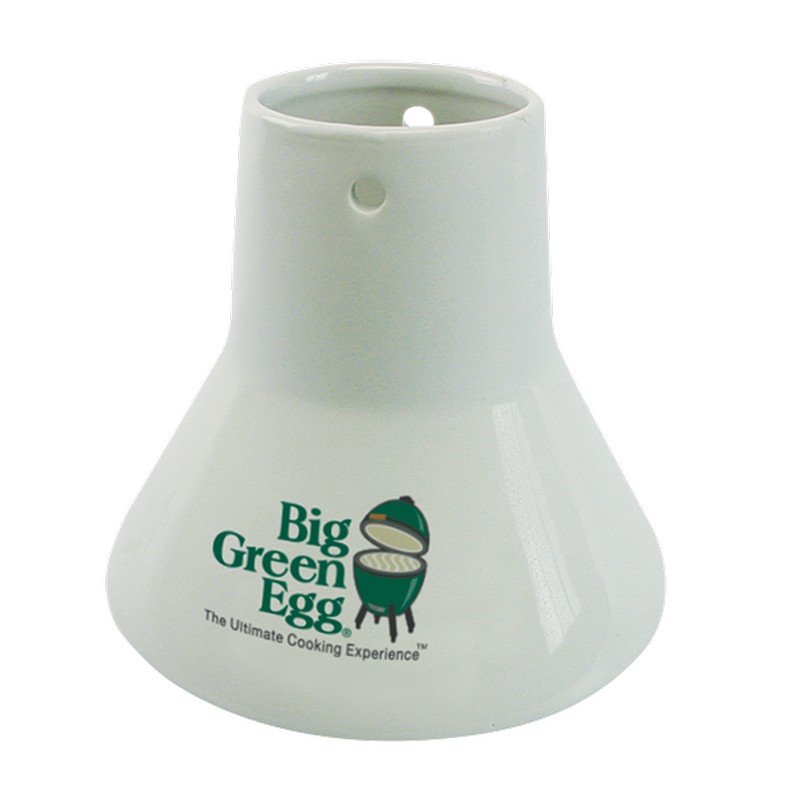 Big Green Egg Chicken Sitter Ceramic Roaster